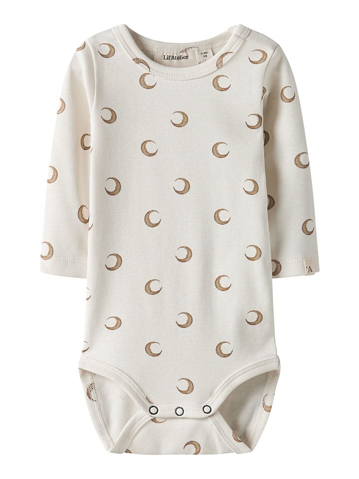 Lil Atelier Body "Layo" in Creme - 50% | Größe 68 | Baby-bodys