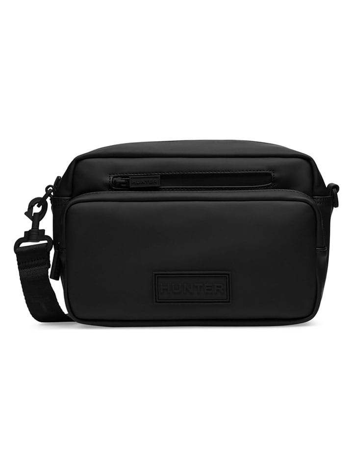 Hunter Umhängetasche in Schwarz - (B)25 x (H)17,5 x (T)8,5 cm - 23% | Herrentaschen