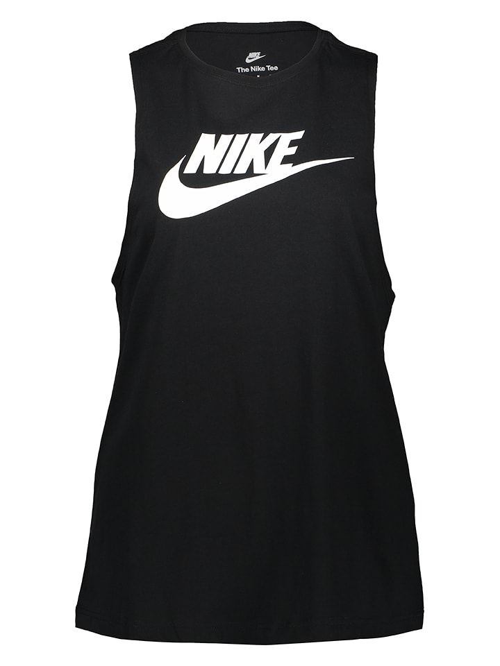 Nike Top in Schwarz - 48% | Größe S | Damen-tops