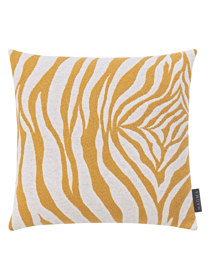 Magma Heimtex Kissenhülle "Cebra" in Gelb - (L)40 x (B)40 cm - 22% | Dekokissen