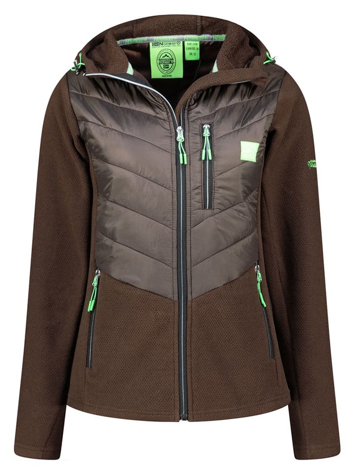 Geographical Norway Steppjacke "Tulka" in Braun - 65% | Größe L | Damenjacken