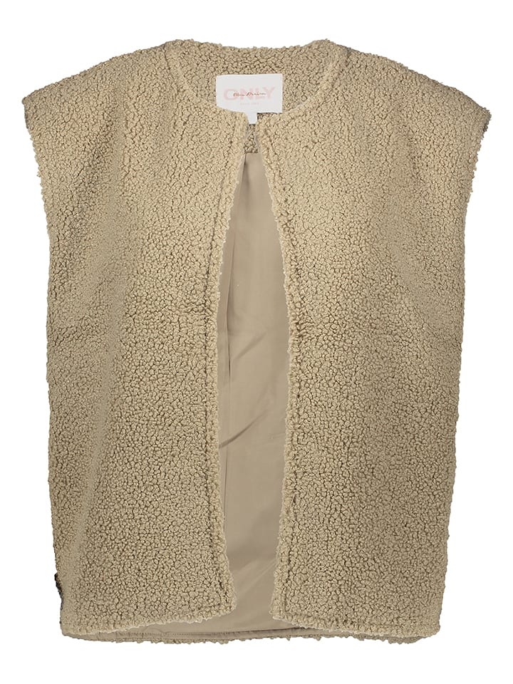 ONLY Weste in Beige - 37% | Größe L | Damenjacken