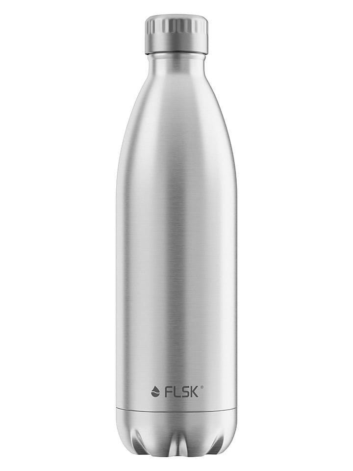 FLSK Isolierflasche in Silber - 1 l - 14% | Damen-outdoor-ausruestung