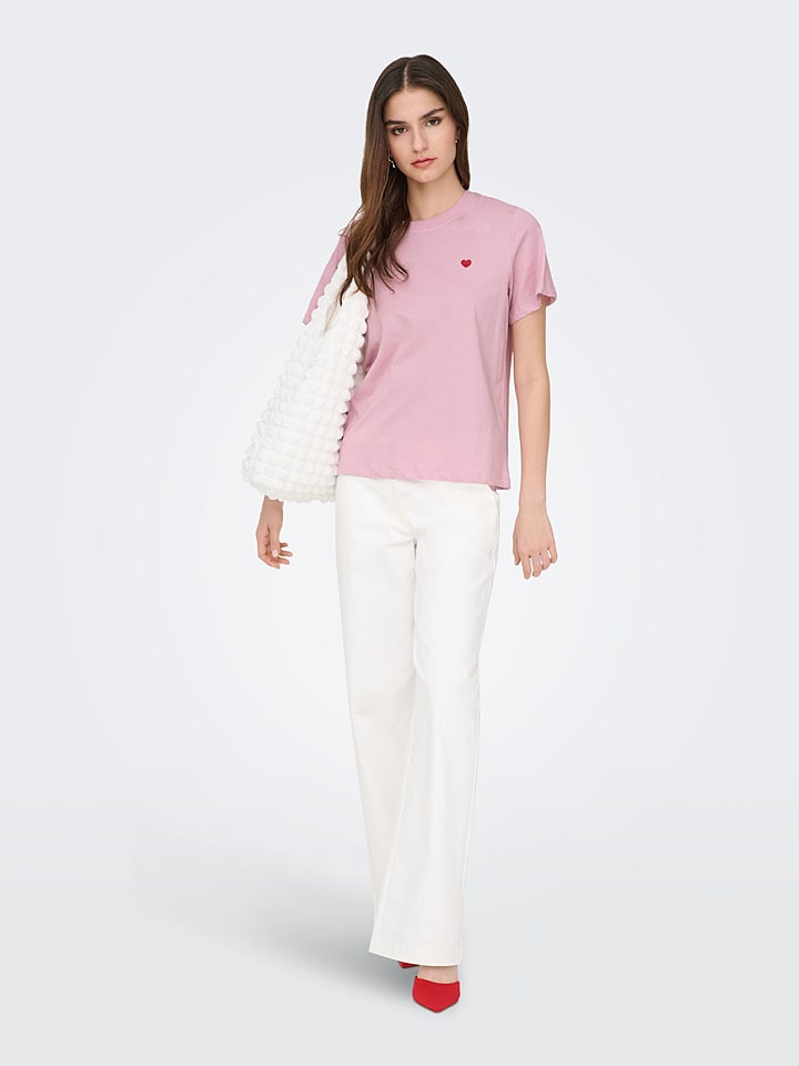 JDY Shirt "Pisa" in Rosa - 41% | Größe XS | Damen-tops