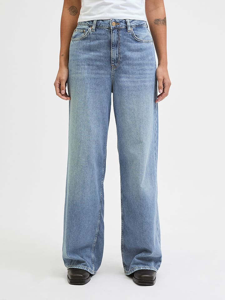 JJXX Jeans "Tokyo" - Comfort fit - in Blau - 48% | Größe W28/L30 | Damenjeans