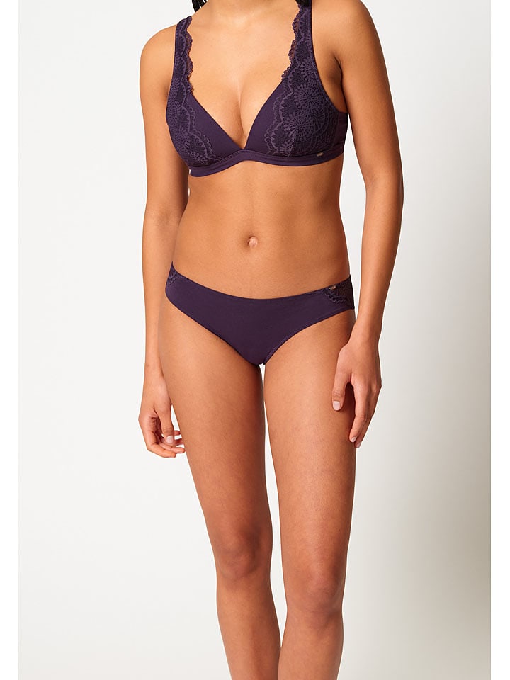 Skiny Slip in Aubergine - 39% | Größe 44 | Damen-unterteile