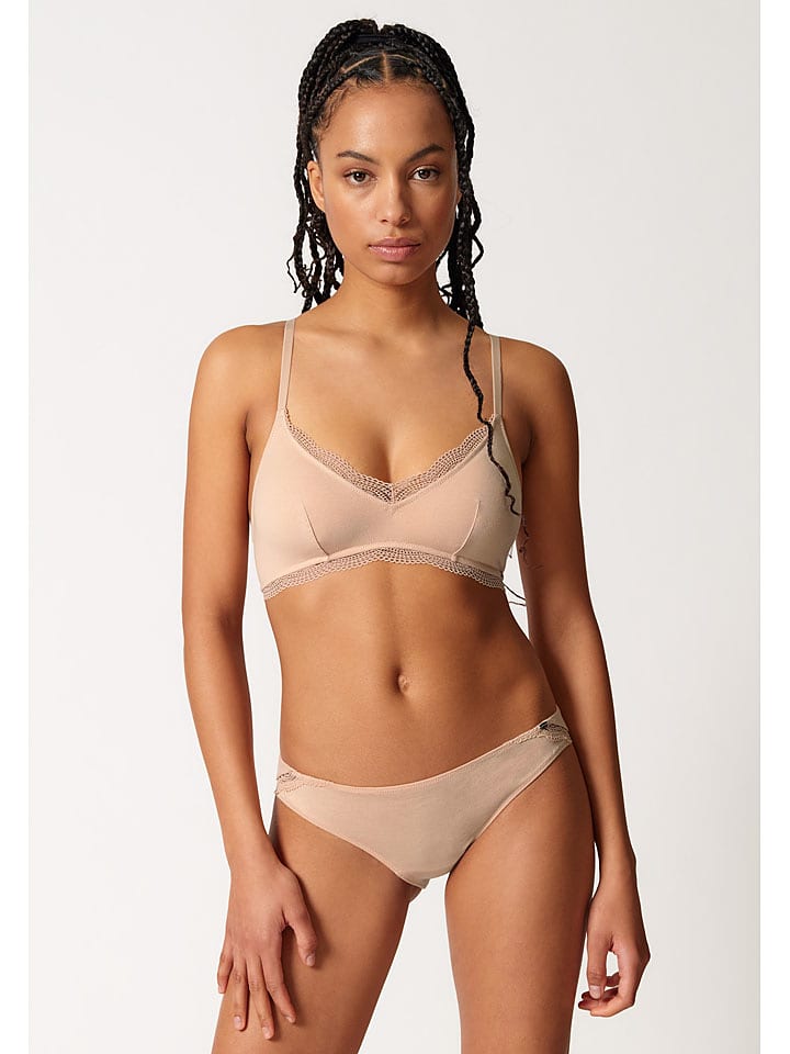 Skiny Bügelloser BH in Beige - 47% | Größe 44C/D-Cup | Damen-bhs