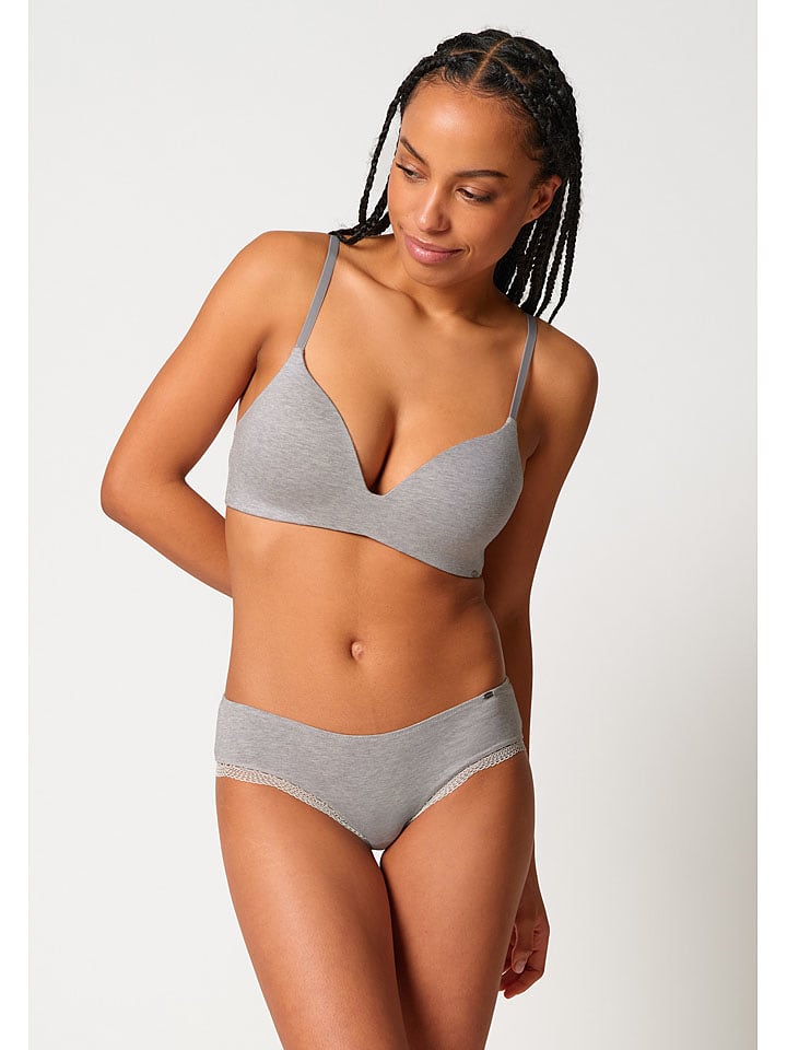 Skiny Soft-BH in Grau - 47% | Größe 85C | Damen-bhs