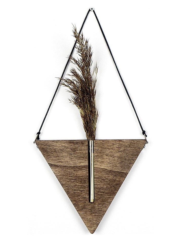 Scandinavia Concept Wanddekor in Braun - (B)17 x (H)15 cm - 62% | Wanddekoration