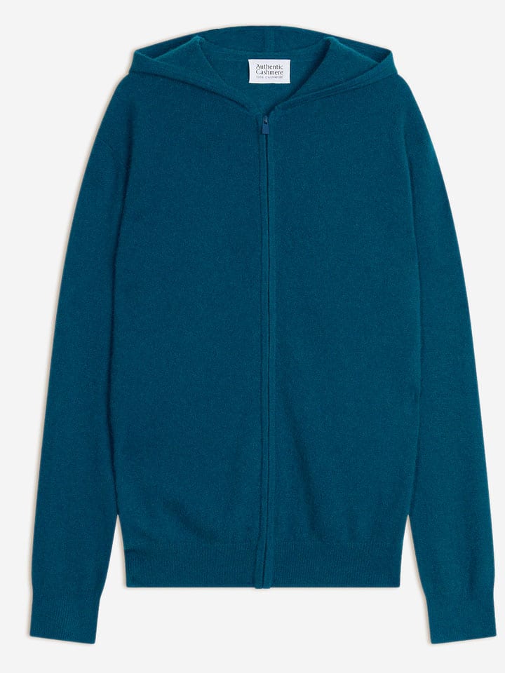 AUTHENTIC CASHMERE Kaschmir-Cardigan "Neurre" in Blau - 67% | Größe M | Herren-pullover-cardigans
