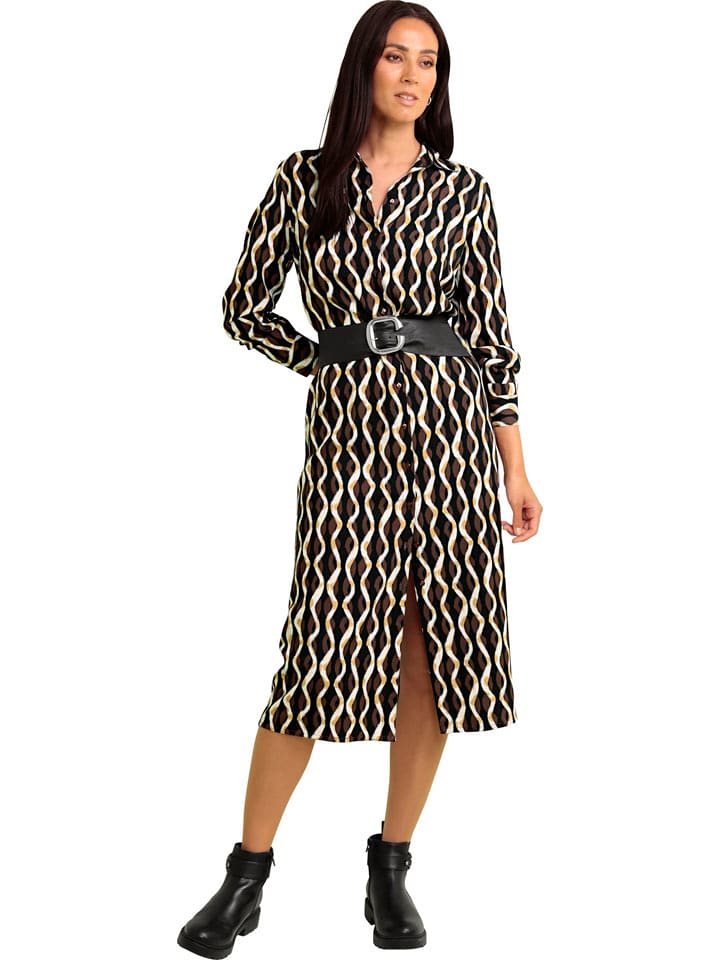 Heine Kleid in Braun - 61% | Größe 38 | Damen-kleider