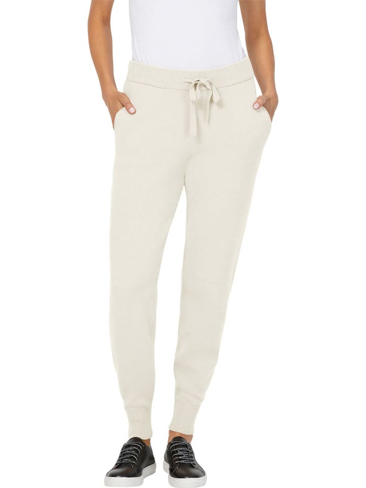 Heine Sweathose in Creme - 78% | Größe 38 | Damenhosen