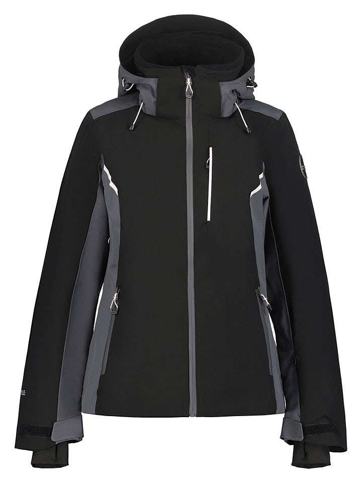 Icepeak Ski-/ Snowboardjacke "Faenza" in Schwarz - 60% | Größe 36 | Damen-outdoorjacken