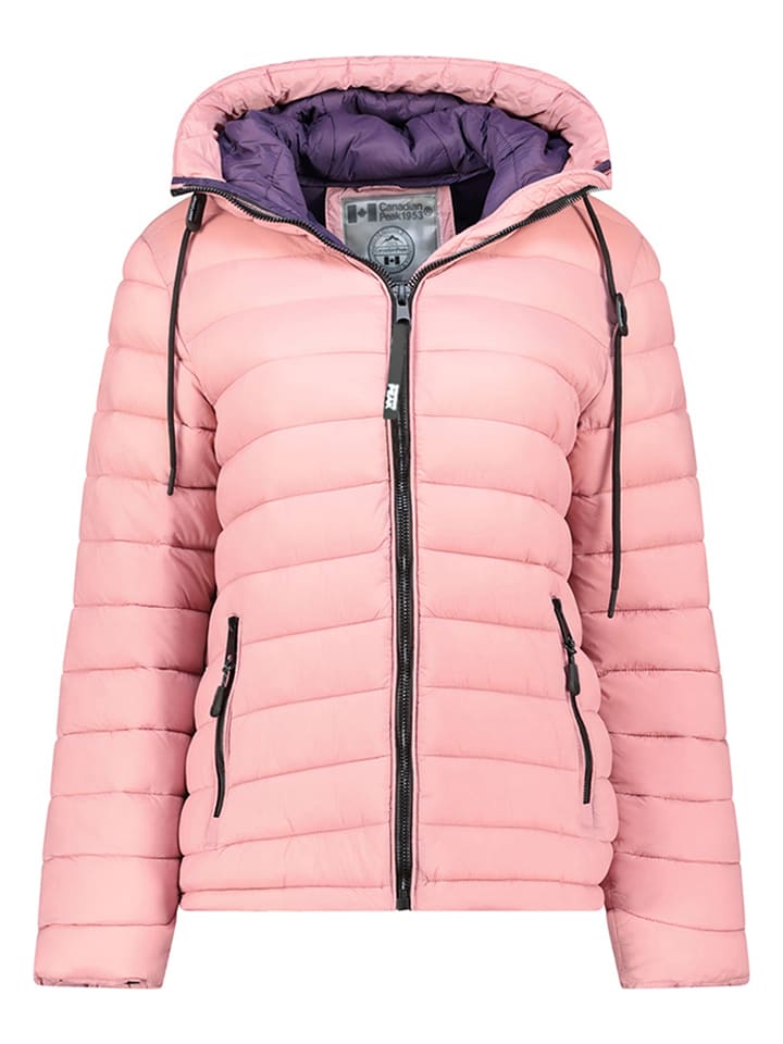 Canadian Peak Steppjacke "Azuleak" in Rosa - 75% | Größe 3XL | Damenjacken