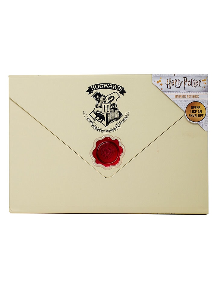 Harry Potter Notizbuch "Harry Potter - Envelope" in Beige - A5 - 13% | Buero-schulbedarf
