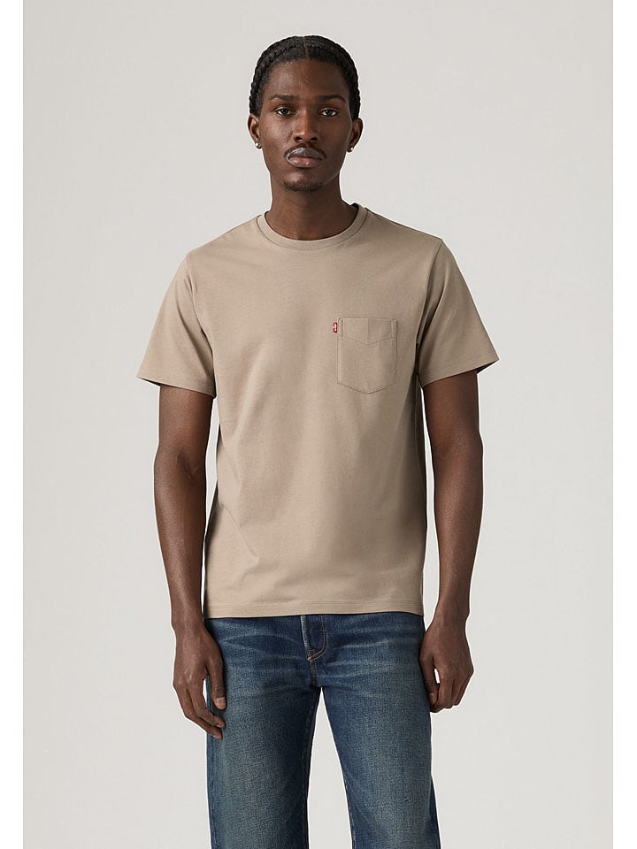 Levi's Shirt in Beige - 45% | Größe L | Herren-plussize