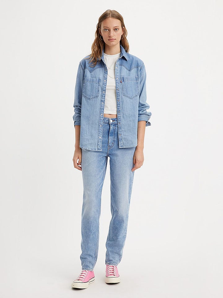 Levi's Jeans "80s" - Mom fit - in Hellblau - 47% | Größe W29/L30 | Damenjeans