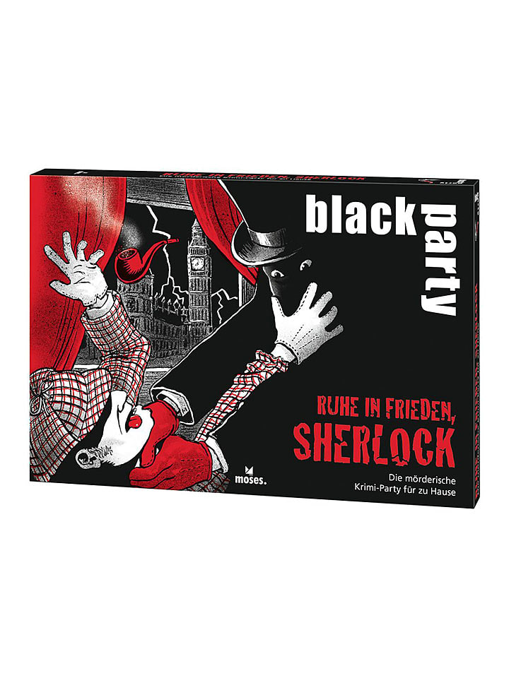 moses. Krimidinner-Spiel ''Ruhe in Frieden, Sherlock'' - ab 16 Jahren - 14% | Gesellschaftsspiele