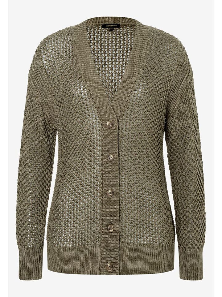 More & More Cardigan in Khaki - 67% | Größe 40 | Damen-pullover-cardigans