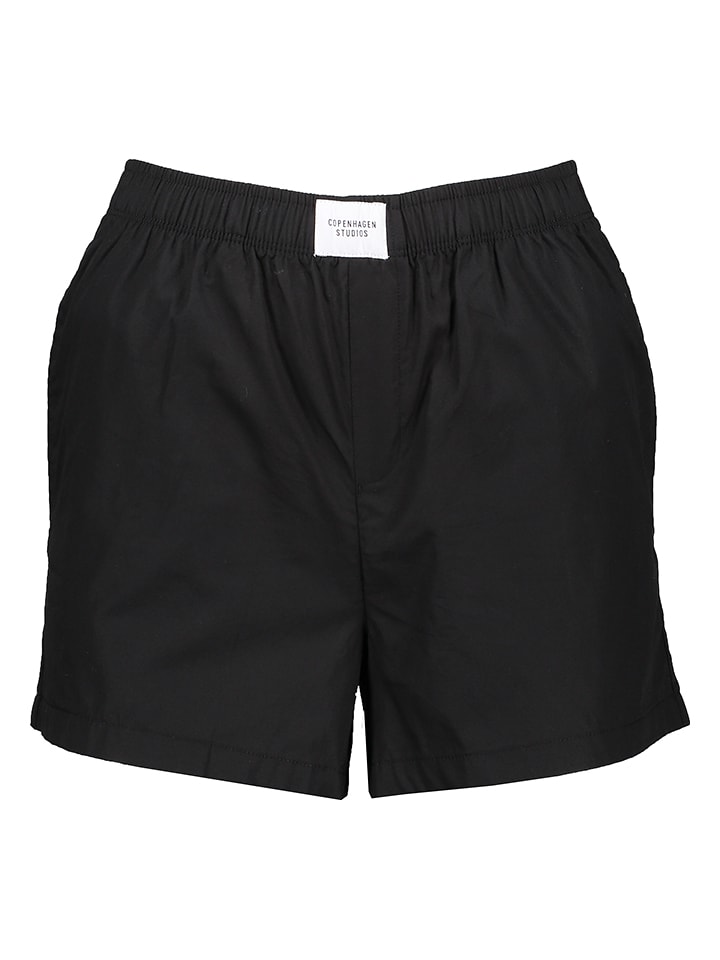Copenhagen Studios Pyjama-Shorts in Schwarz - 64% | Größe 40 | Damen-loungewear