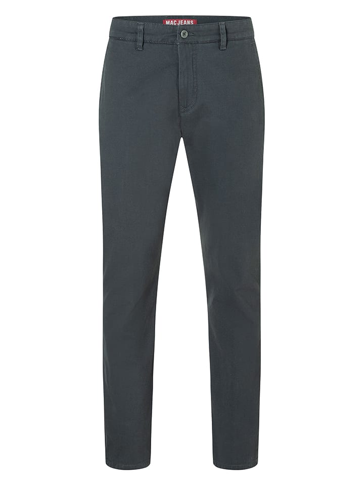 MAC Chino "Lenny" in Dunkelblau - 54% | Größe W32/L32 | Herrenhosen