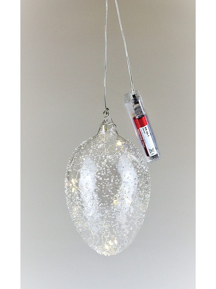 AM Design LED-Dekoanhänger "Ei" in Transparent - (H)17 x Ø 10 cm - 15% | Wohndekoration