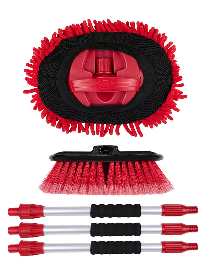 Dirt Devil Autowaschbürste in Rot - (L)150 cm - 19% | Putzutensilien