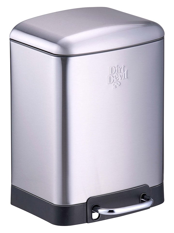 Dirt Devil Tretmülleimer in Silber - 6 l - 14% | Muelleimer