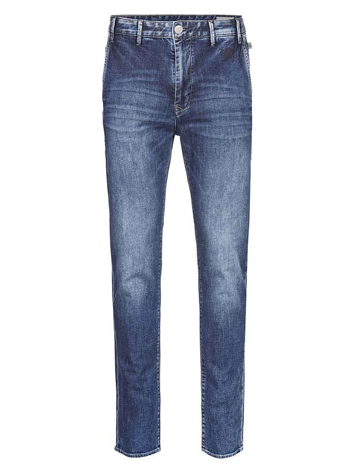 Herrlicher Jeans "Iver" - Slim fit - in Blau - 63% | Größe W34 | Herren-plussize