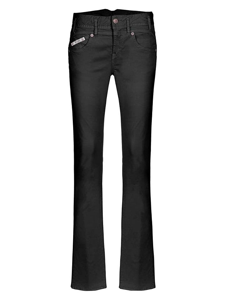 Herrlicher Jeans "Pearl" - Slim fit - in Schwarz - 59% | Größe W29/L32 | Damenjeans