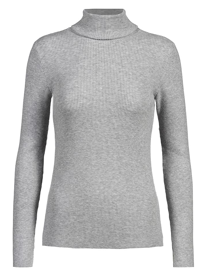 Herrlicher Rollkragenpullover "Sinah" in Grau - 63% | Größe XS | Damen-pullover-cardigans