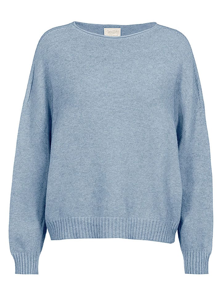 Herrlicher Pullover "Isanna" in Hellblau - 65% | Größe M | Damen-pullover-cardigans
