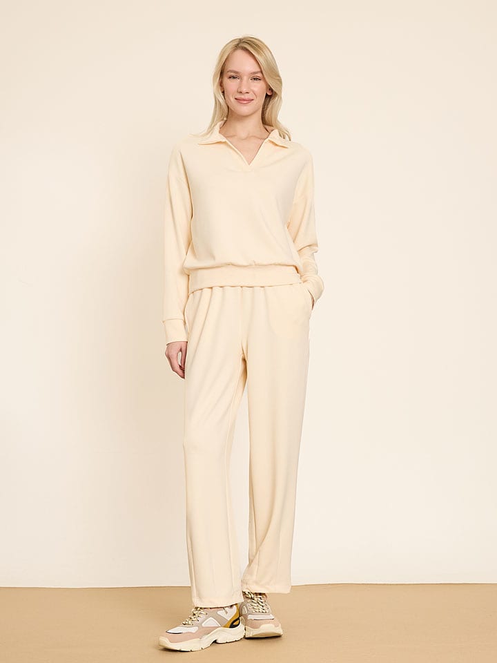 BGN Sweatshirt in Beige - 83% | Größe 38 | Damen-sweatshirts-jacken