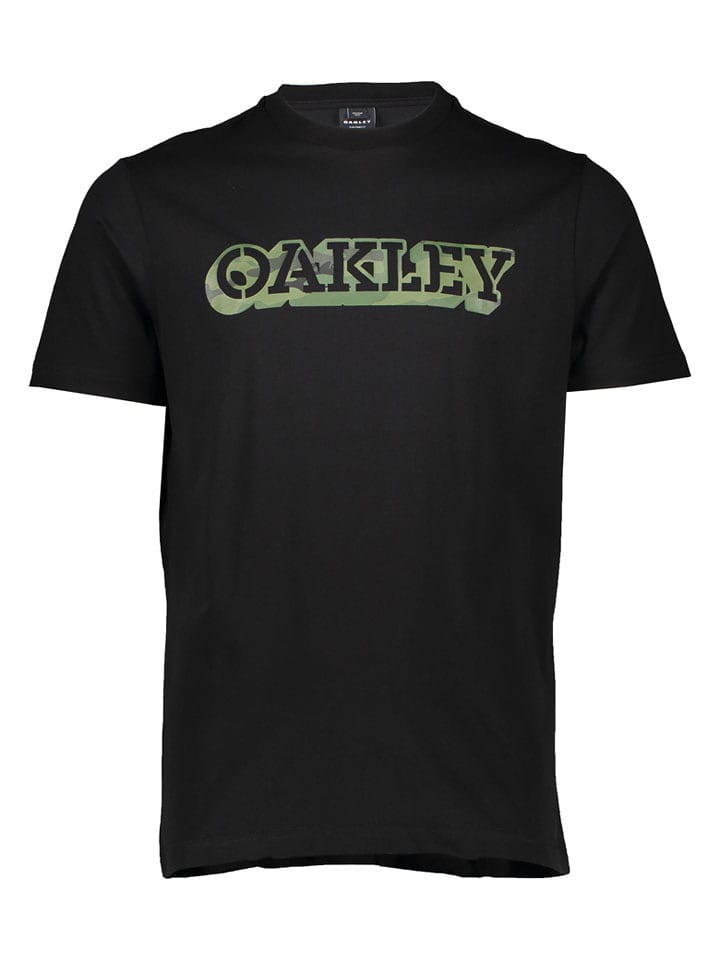 Oakley Shirt "Camou" in Schwarz - 42% | Größe M | Herren-plussize