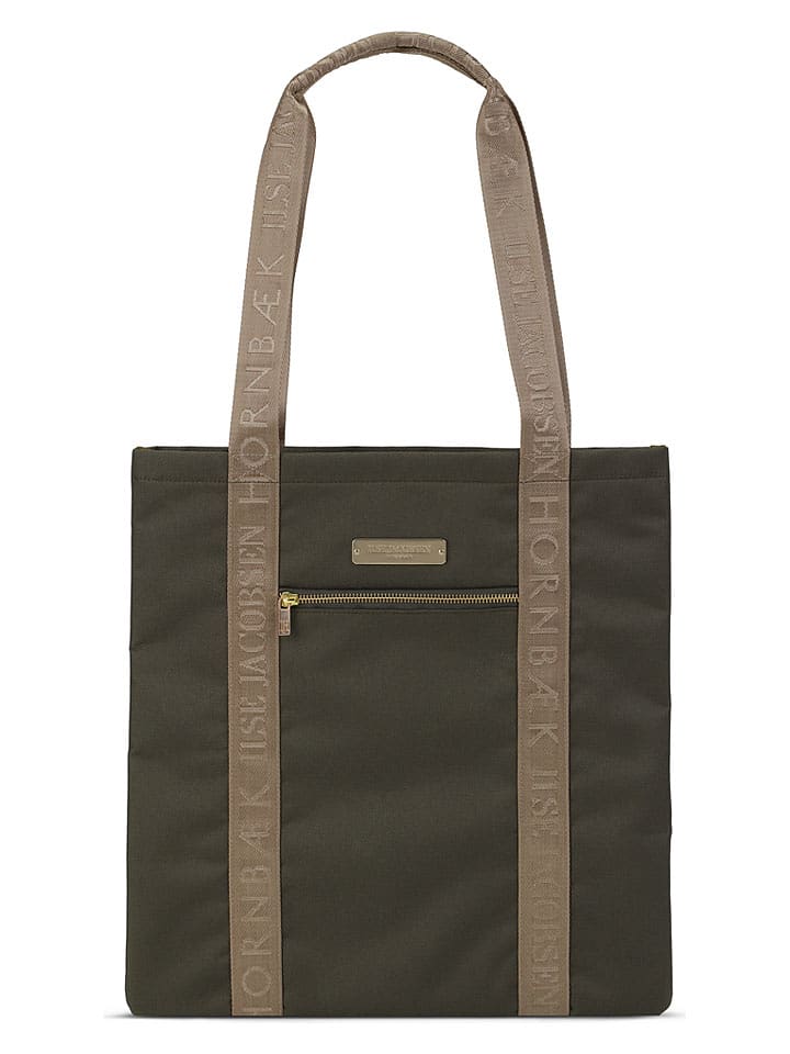Ilse Jacobsen Shopper in Khaki - (B)41 x (H)40 cm - 50% | Damen-taschen
