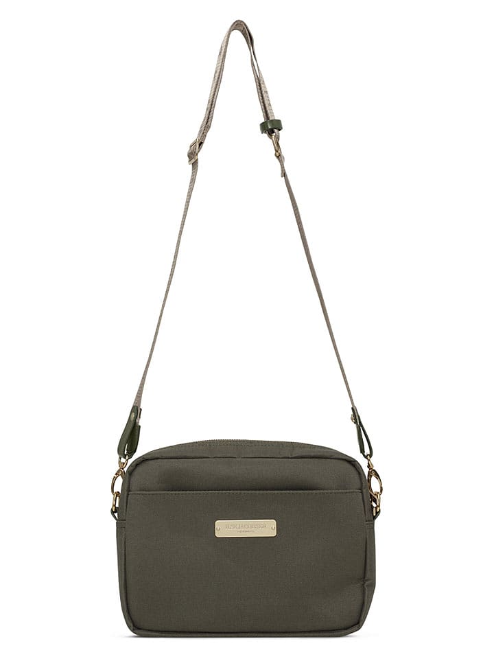 Ilse Jacobsen Umhängetasche in Khaki - (B)28 x (H)23 cm - 54% | Damen-taschen