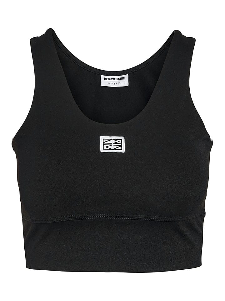 Noisy may Trainingstop "Carlie" in Schwarz - 53% | Größe XS | Damen-outdoor-tops-shirts