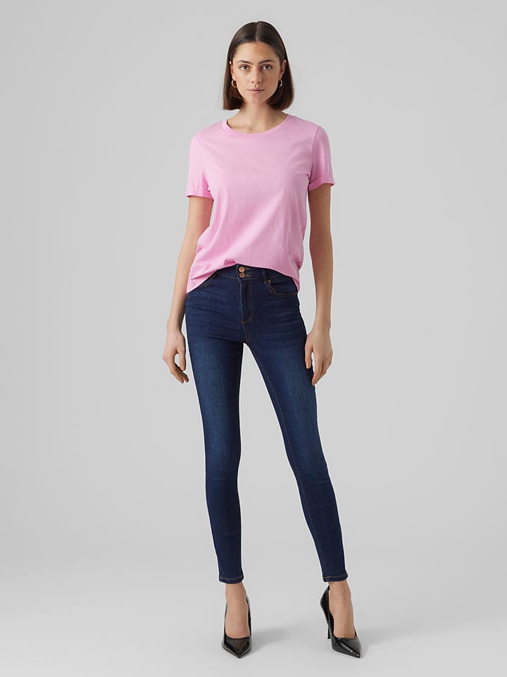 Vero Moda Shirt "Paula" in Rosa - 20% | Größe L | Damen-tops