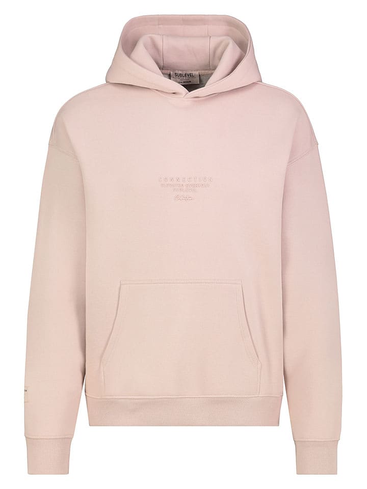 Sublevel Hoodie in Rosé - 61% | Größe XL | Herren-sweatshirts-jacken