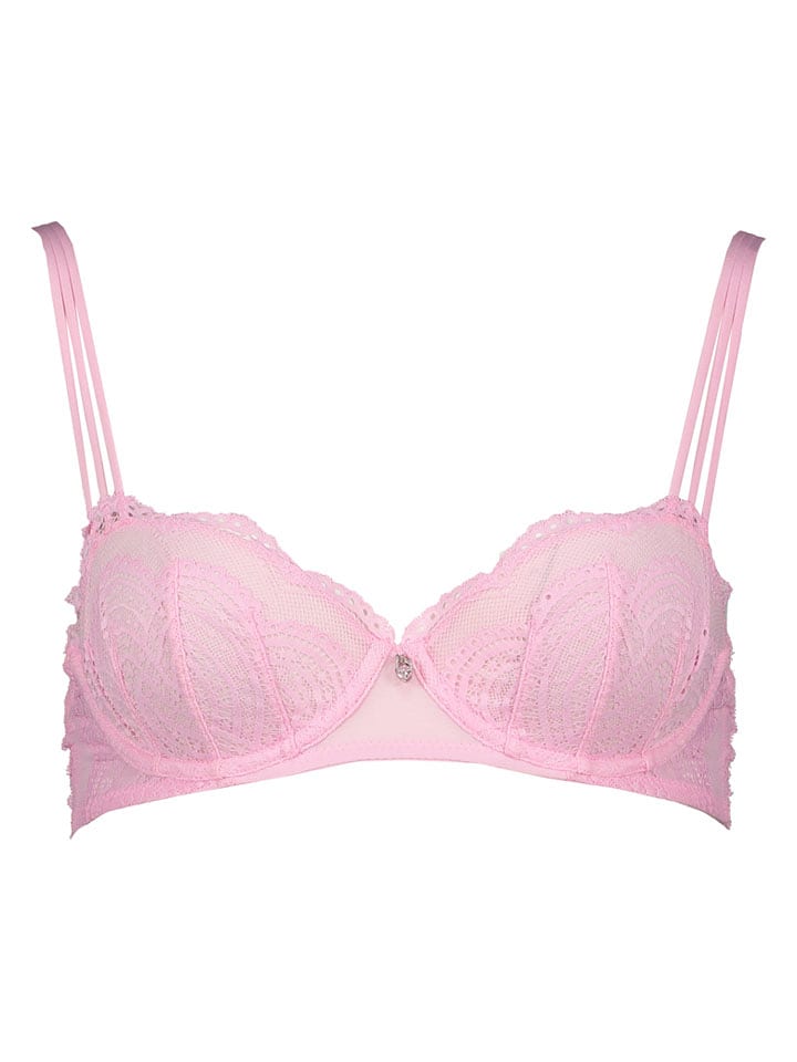 LASCANA Balconette-BH in Rosa - 63% | Größe 80D | Damen-bhs