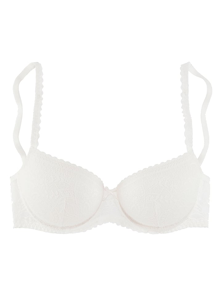 LASCANA Bügel-BH in Weiß - 60% | Größe 75C | Damen-bhs
