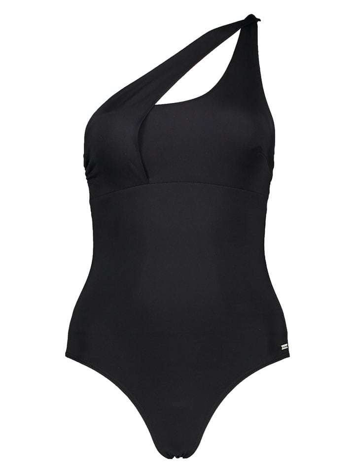 Bruno Banani Badeanzug in Schwarz - 72% | Größe 44C/D-Cup | Damen-bademode