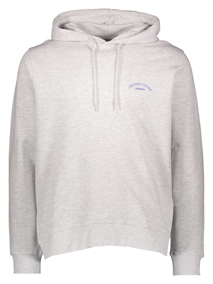 Jack & Jones Hoodie "College" in Grau - 51% | Größe S | Herren-sweatshirts-jacken