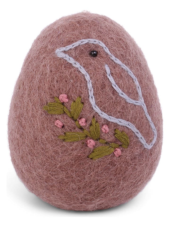 Gry & Sif Dekofigur ''Egg'' in Lila - (H)9 x Ø 6 cm - 13% | Dekofiguren