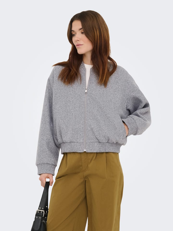 ONLY Blouson "Elba" in Grau - 50% | Größe M | Damenjacken