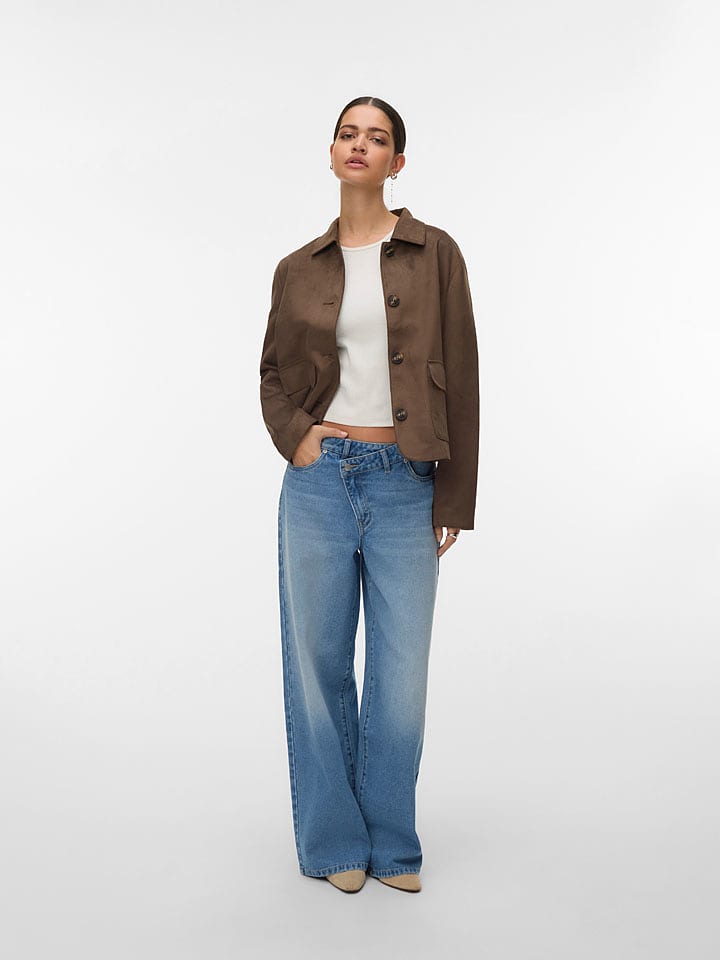 Vero Moda Übergangsjacke "Kelly" in Braun - 40% | Größe S | Damenjacken