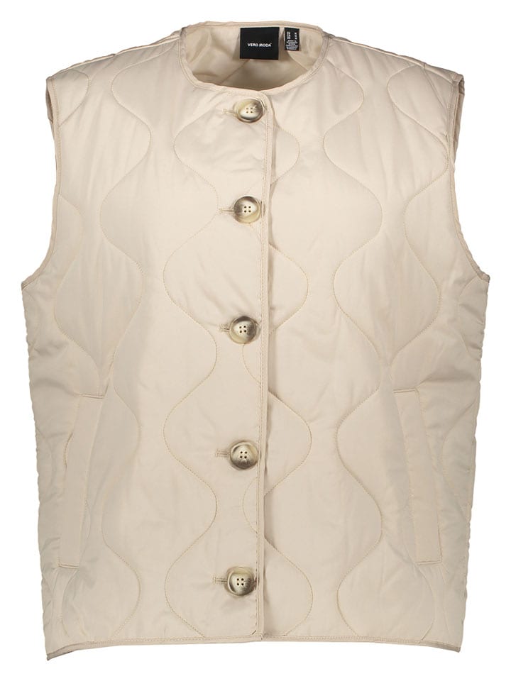Vero Moda Weste in Beige - 45% | Größe M | Herrenjacken