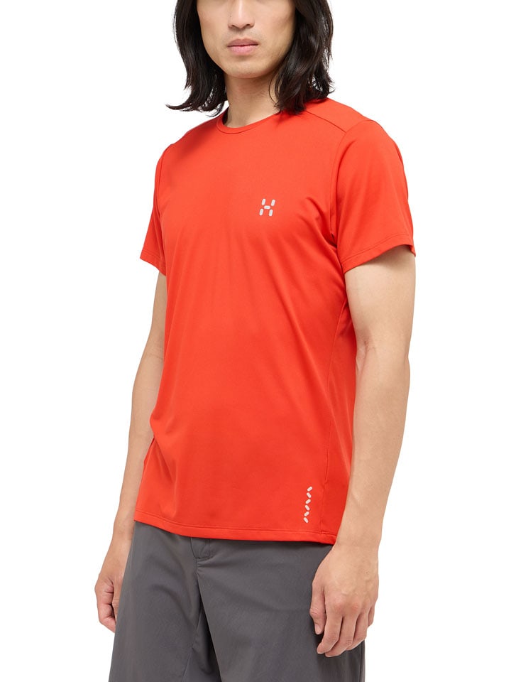 Haglöfs Funktionsshirt "L,I,M Tech" in Rot - 47% | Größe M | Herren-sportshirts