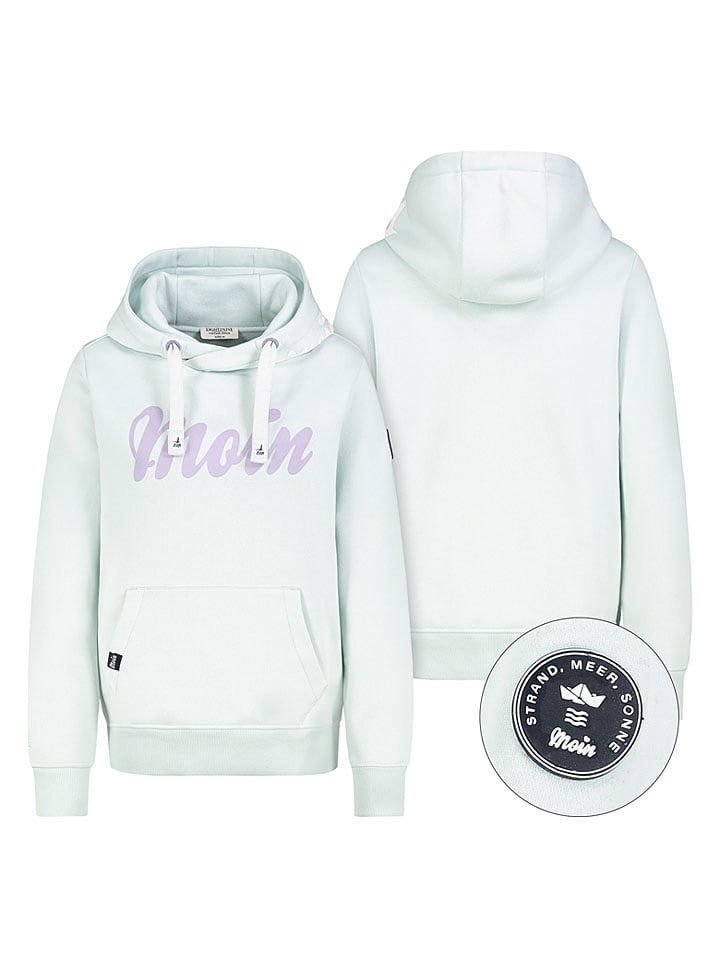 Eight2Nine Hoodie in Hellblau - 48% | Größe M | Damen-sweatshirts-jacken