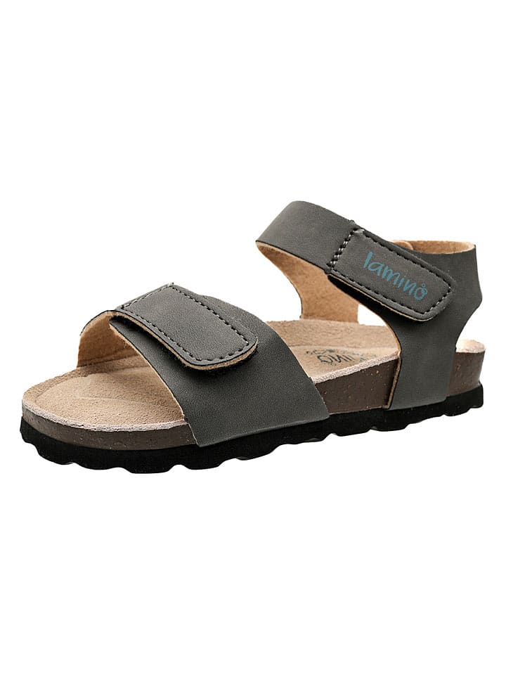 lamino Sandalen in Anthrazit - 53% | Größe 33 | Kindersandalen
